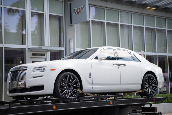 Rolls-Royce car shipping