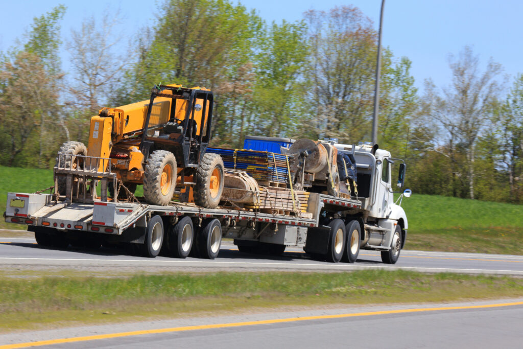 Heavy Equipment Transport in Terms of Time and Cost
